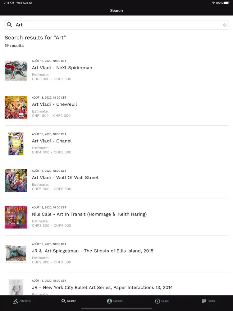تصاویر TGP Auction iPad 