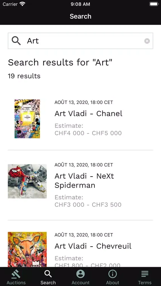 تصاویر TGP Auction