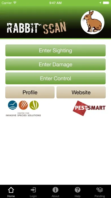 FeralScan Pest Mapping应用截图