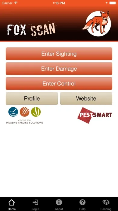 FeralScan Pest Mapping应用截图