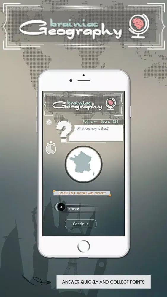Geography Trivia Photo Quiz应用截图