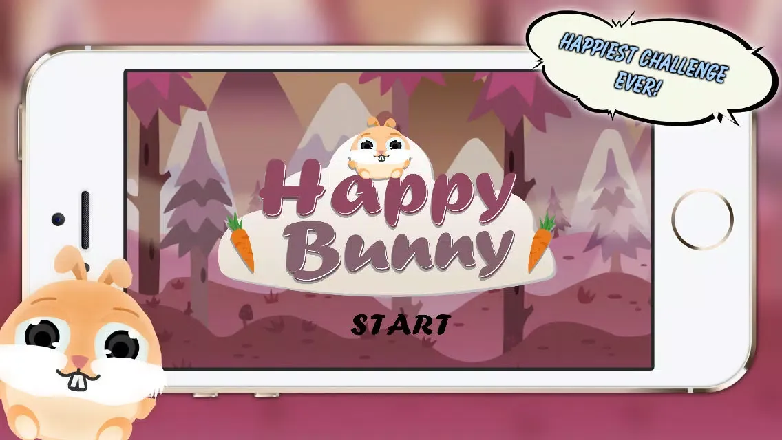 Captures d'écran de Happy Bunny Super Forest Jump