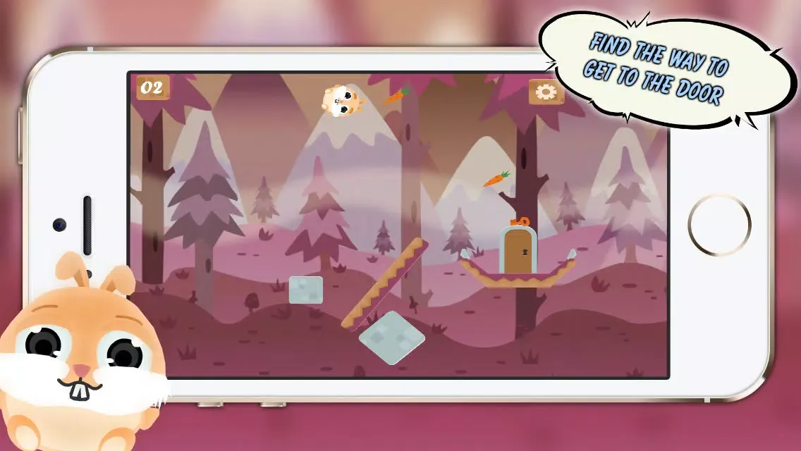Captures d'écran de Happy Bunny Super Forest Jump