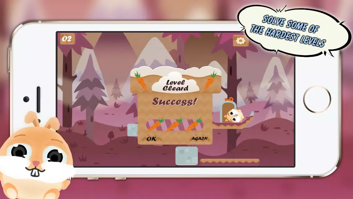 Captures d'écran de Happy Bunny Super Forest Jump