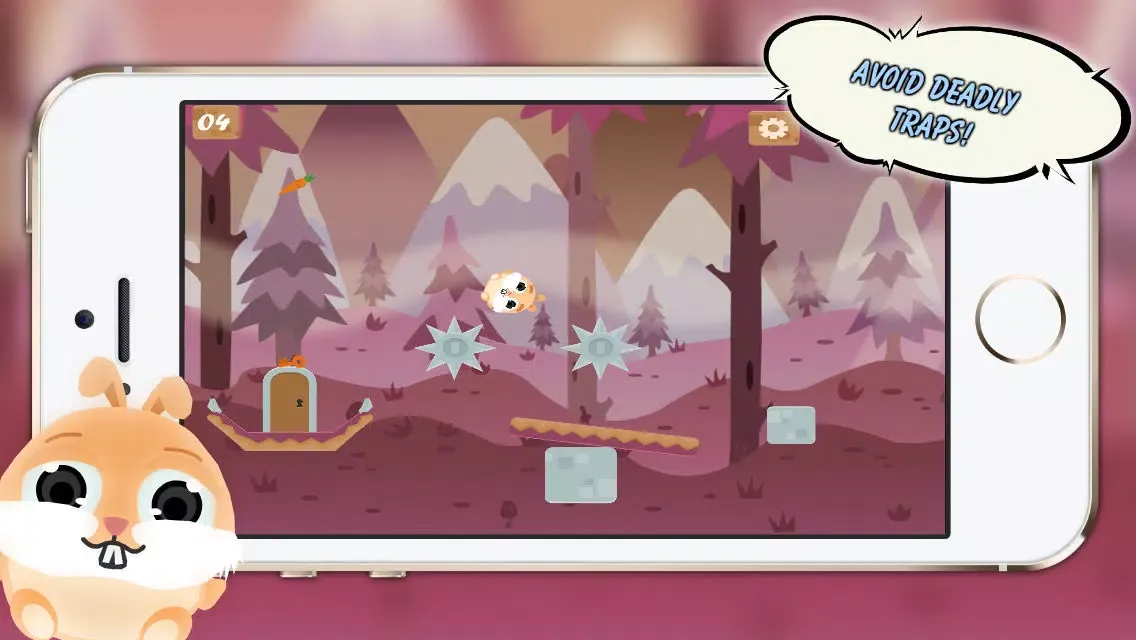 Captures d'écran de Happy Bunny Super Forest Jump