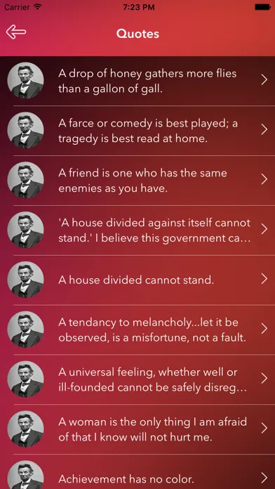 Ảnh chụp màn hình của Abraham Lincoln - The Call of Leadership