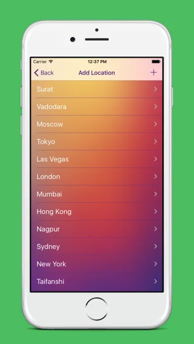 Скриншоты Weather Live - Weather forecast, Temperature and Favorite Location