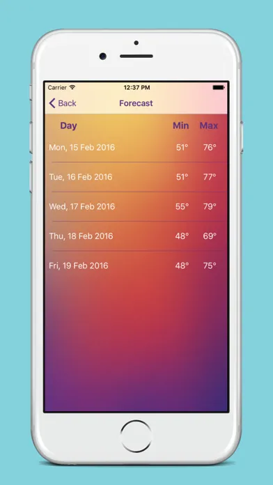 Скриншоты Weather Live - Weather forecast, Temperature and Favorite Location