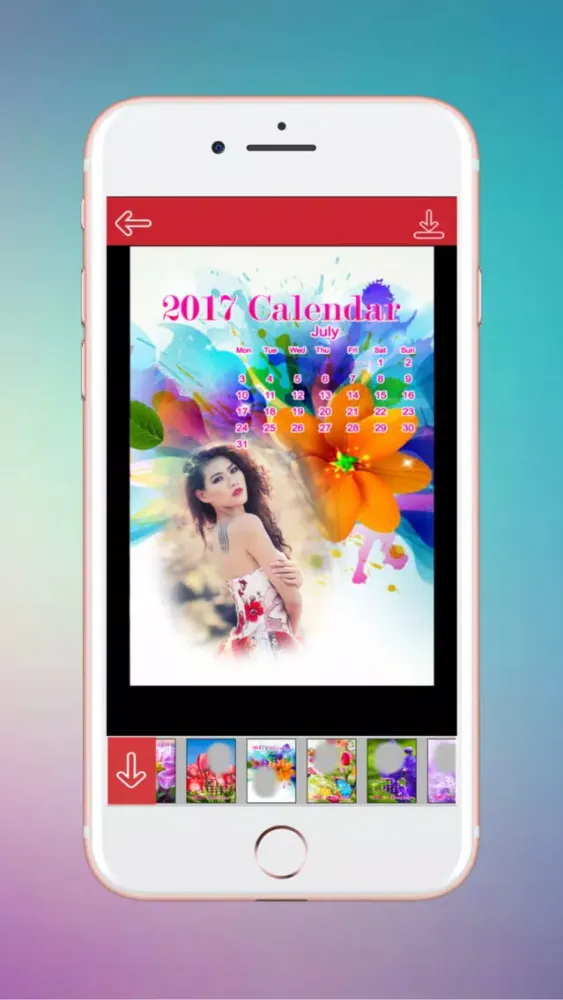 Calendar Photo Frame Ekran Görüntüleri