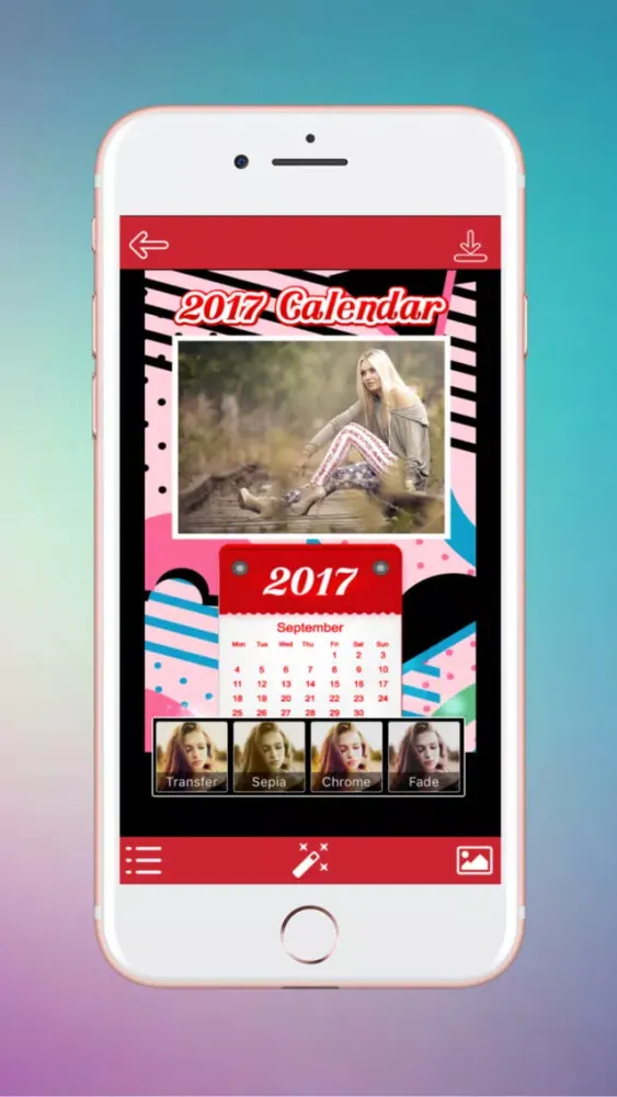 Calendar Photo Frame Ekran Görüntüleri