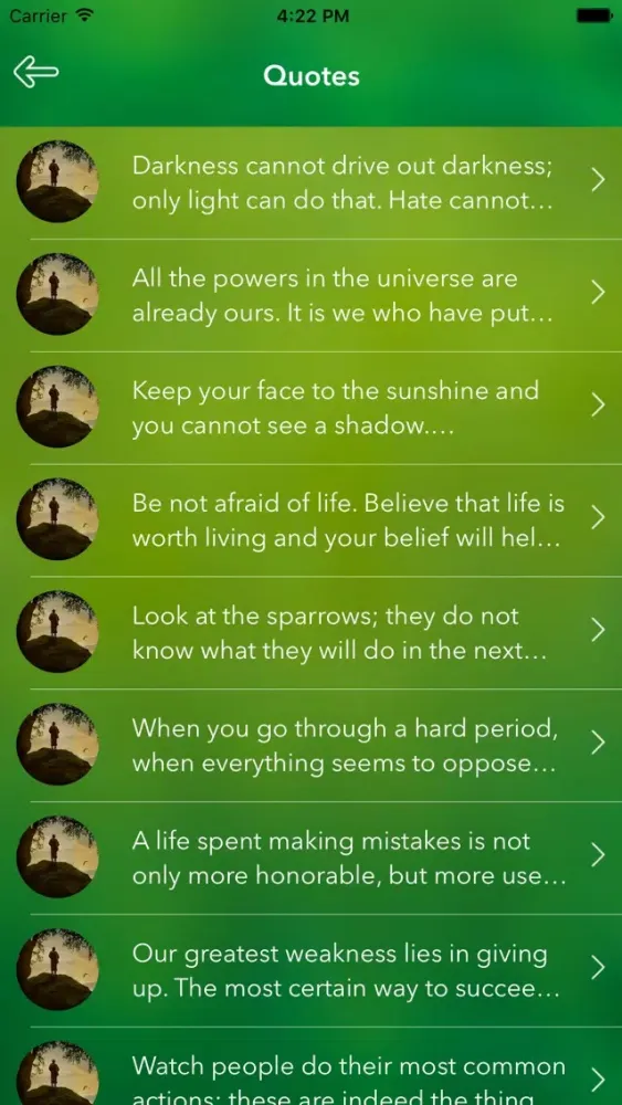 Life Inspirations Quotes سکرین شاٹس