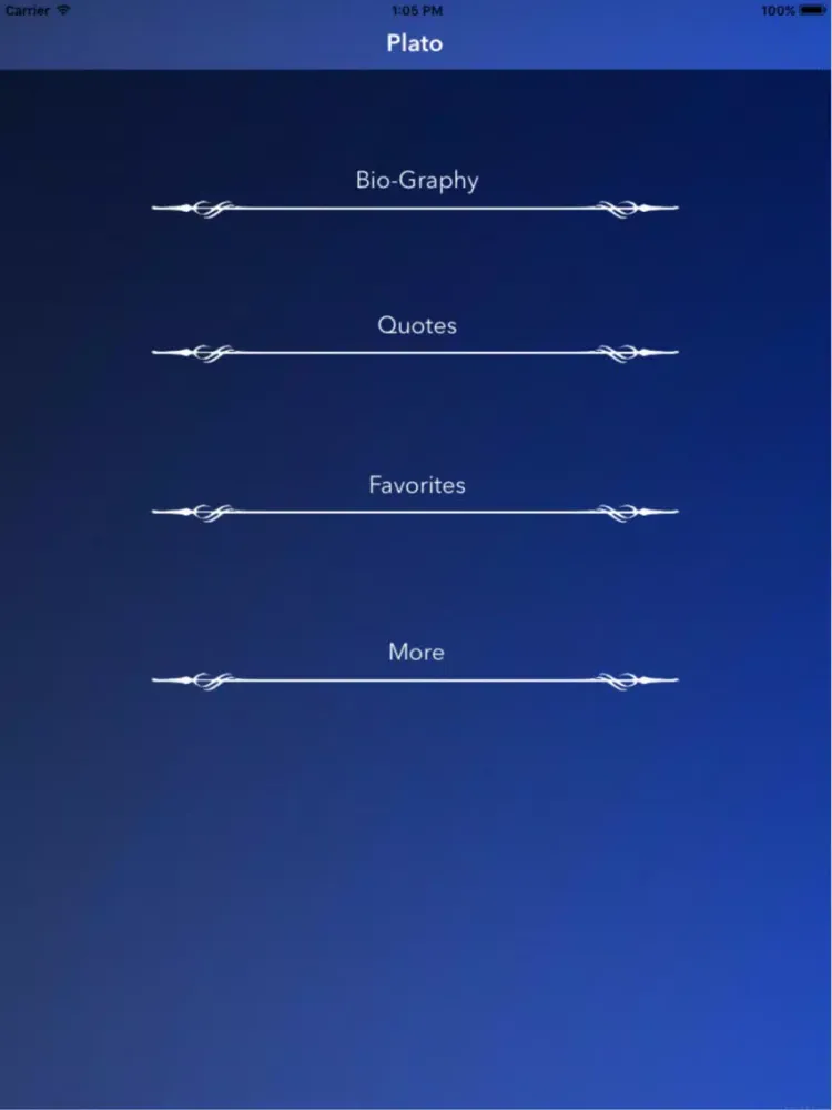 Quotes for Plato iPad  Ekran Görüntüleri