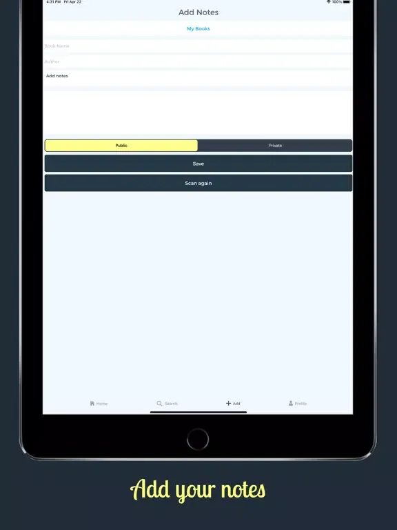 Capturas de tela do SideNote - A Noteworthy App iPad 