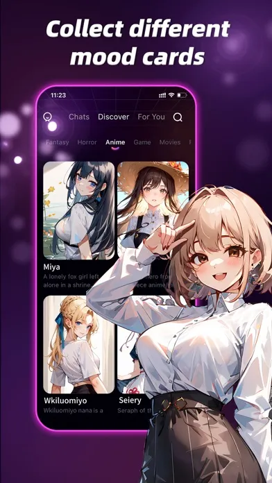 Capturas de pantalla de AI Roleplay: Fantasy chat AI