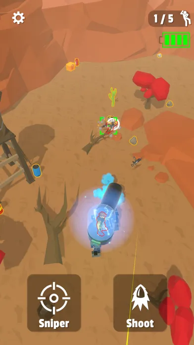 Capturas de pantalla de Human Bullet Gun
