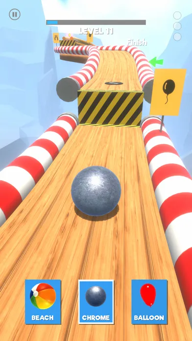 ภาพหน้าจอของ Morph Balls