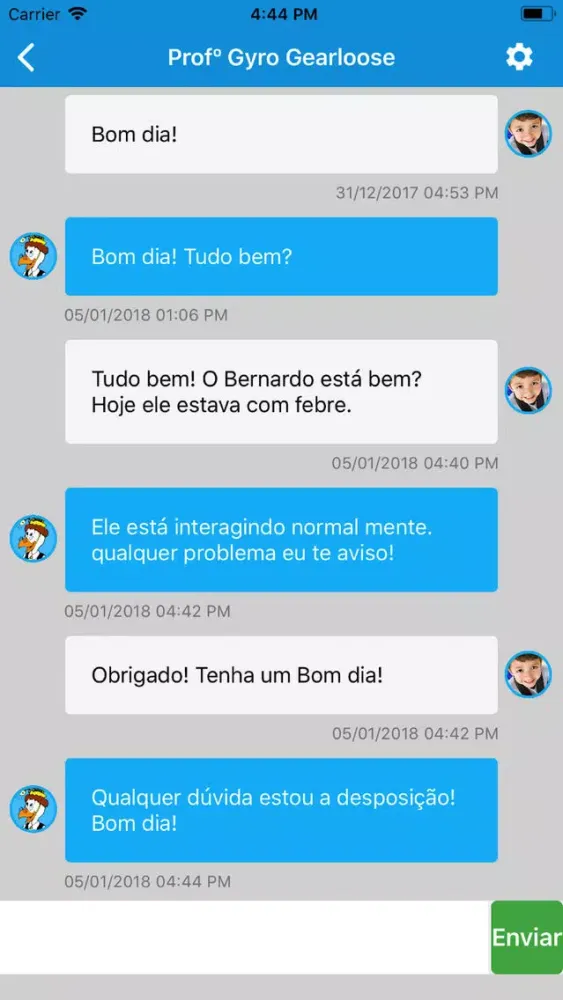 Screenshot di Agenda - Geração do Ben