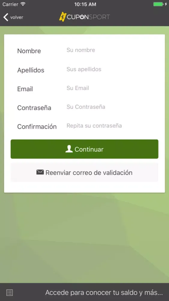 CuponSport سکرین شاٹس