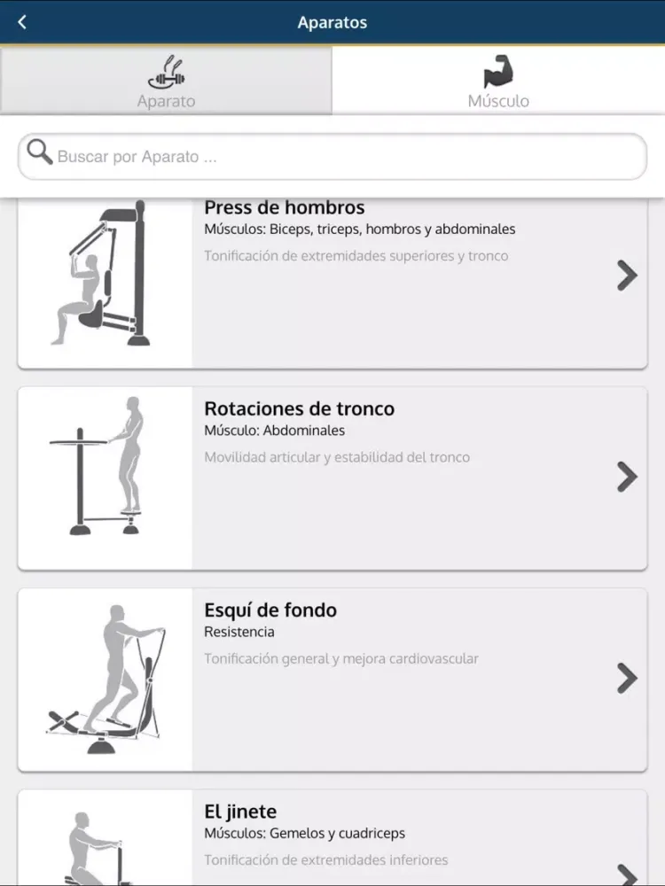 Скриншоты LPA Entrenate iPad 