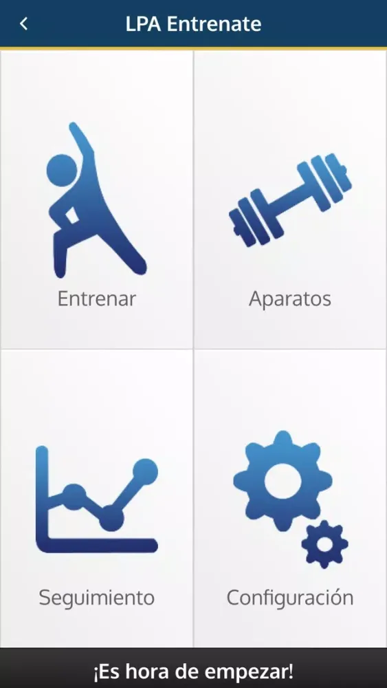 Скриншоты LPA Entrenate