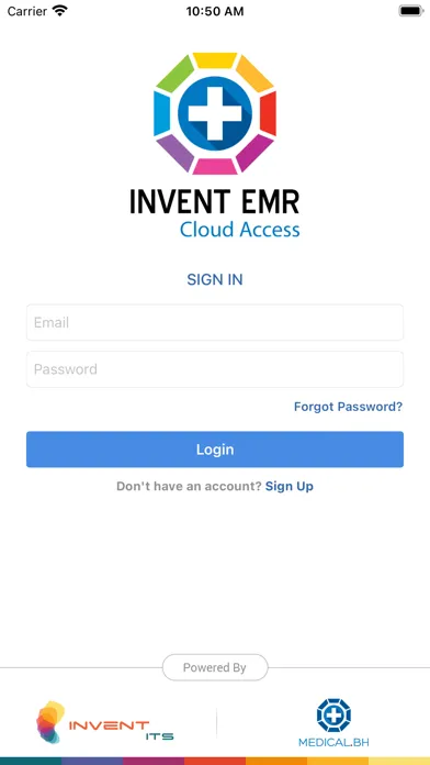 Invent EMR Screenshots