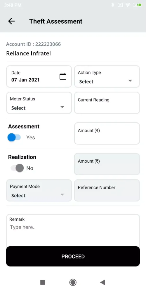Screenshot di UGO Admin
