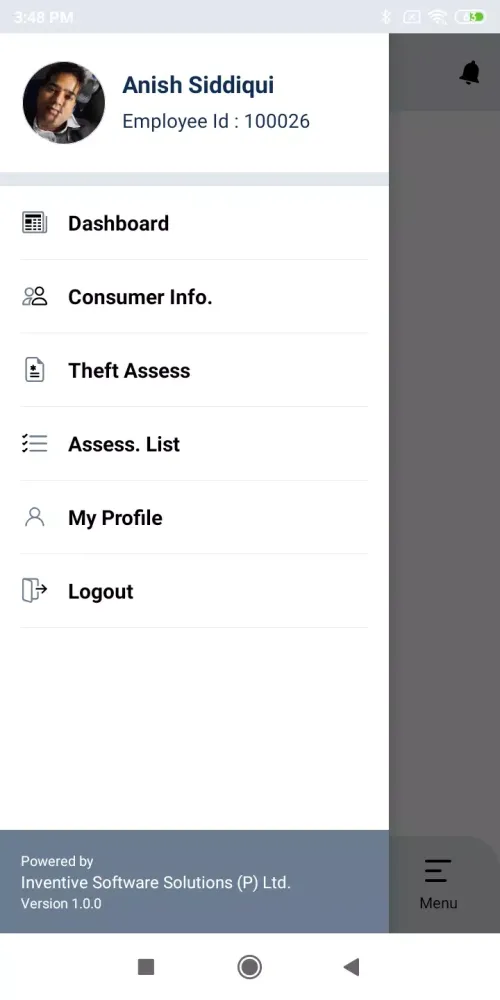 Screenshot di UGO Admin