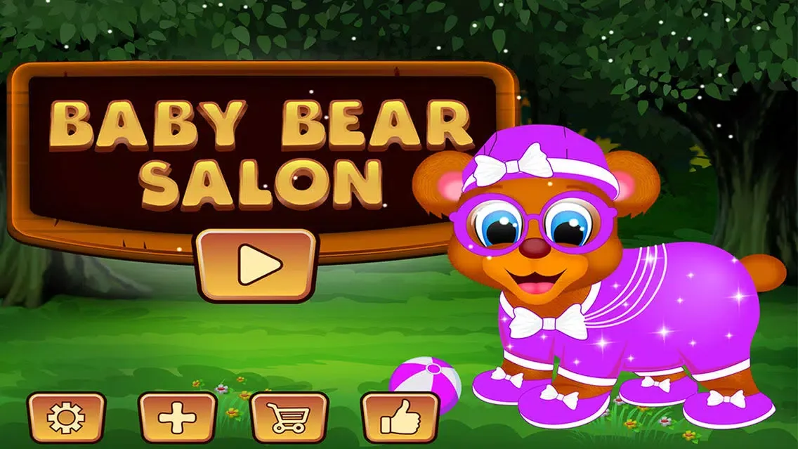 Captures d'écran de Baby Bear Salon