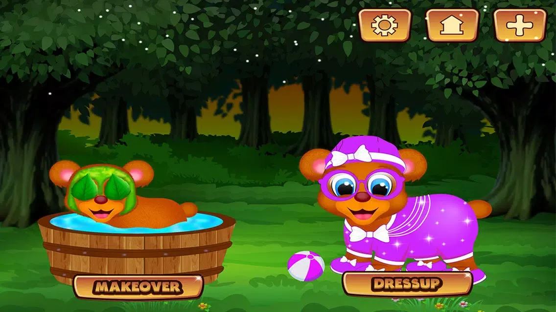 Captures d'écran de Baby Bear Salon