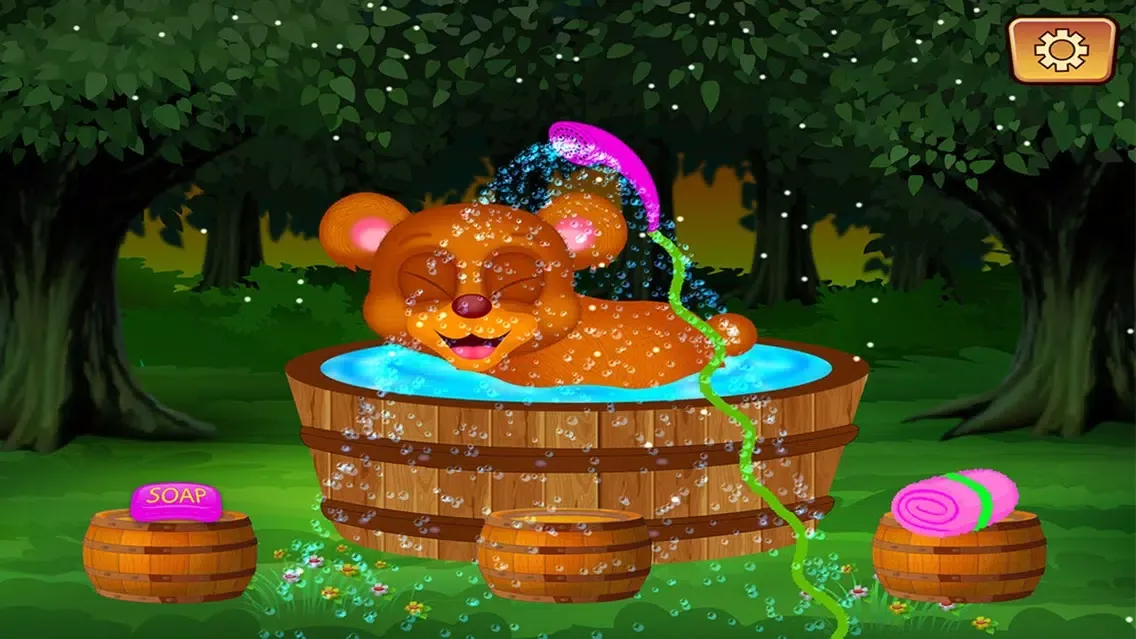 Captures d'écran de Baby Bear Salon