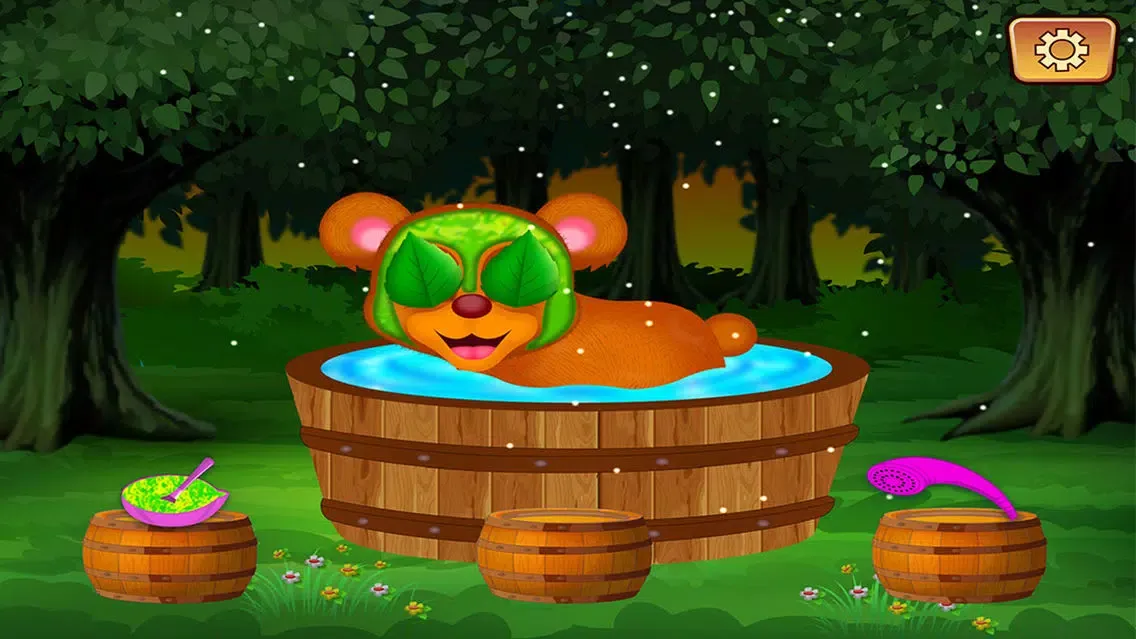 Captures d'écran de Baby Bear Salon