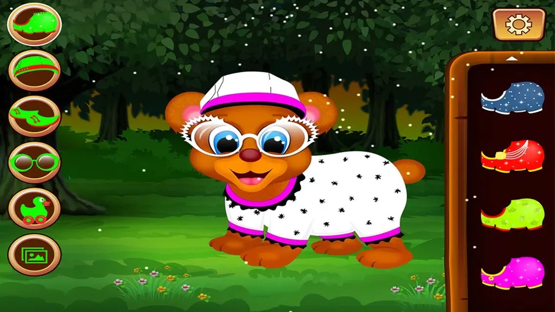 Captures d'écran de Baby Bear Salon