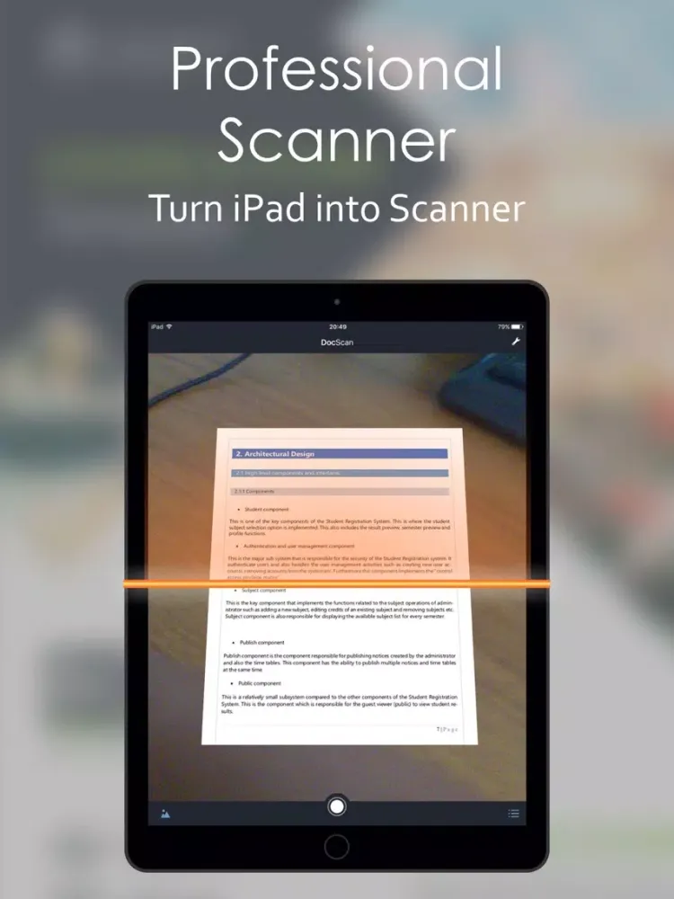 Tangkapan skrin Scan - PDF Scanner & OCR iPad 