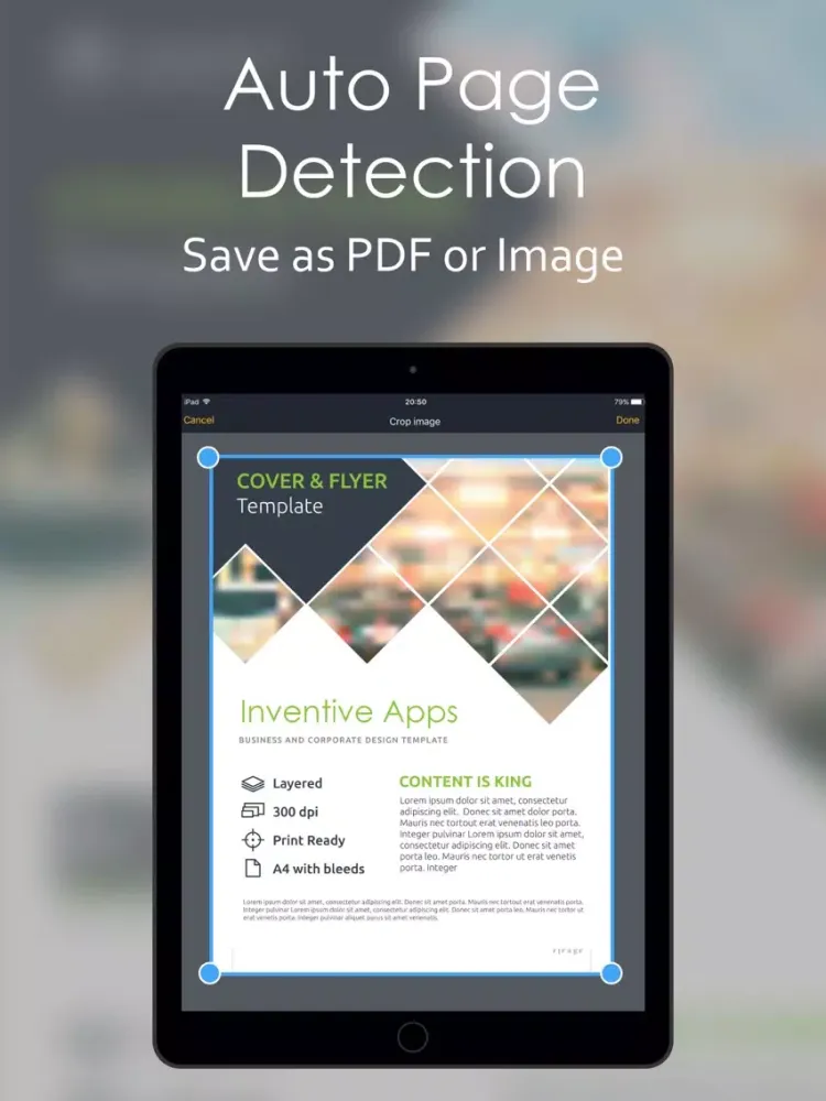 Tangkapan skrin Scan - PDF Scanner & OCR iPad 