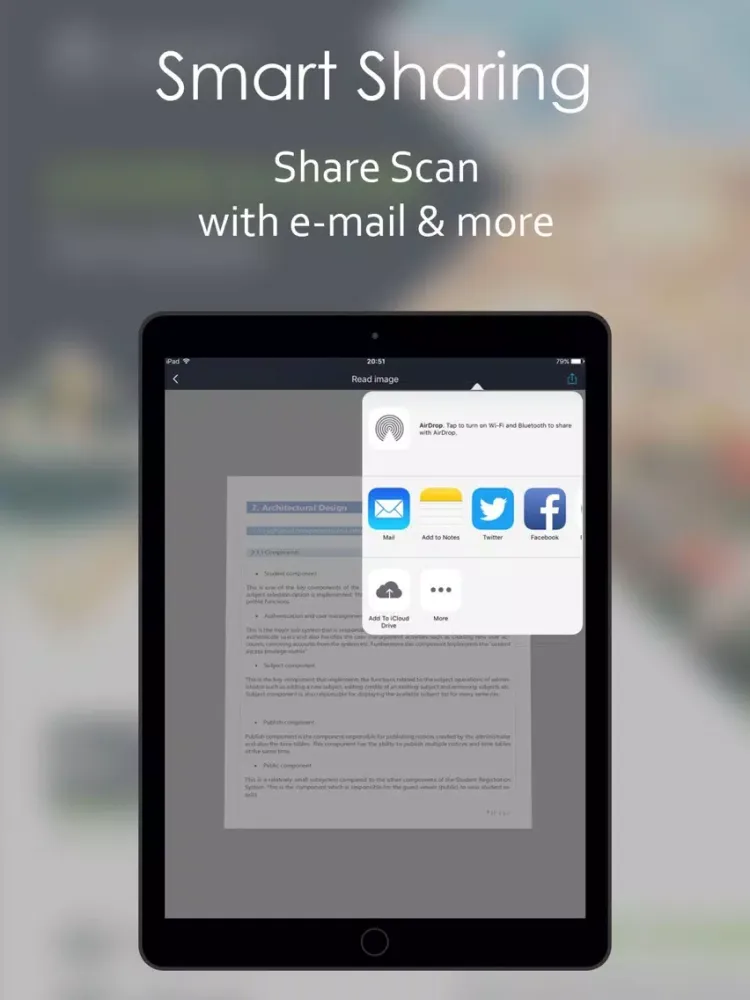 Tangkapan skrin Scan - PDF Scanner & OCR iPad 