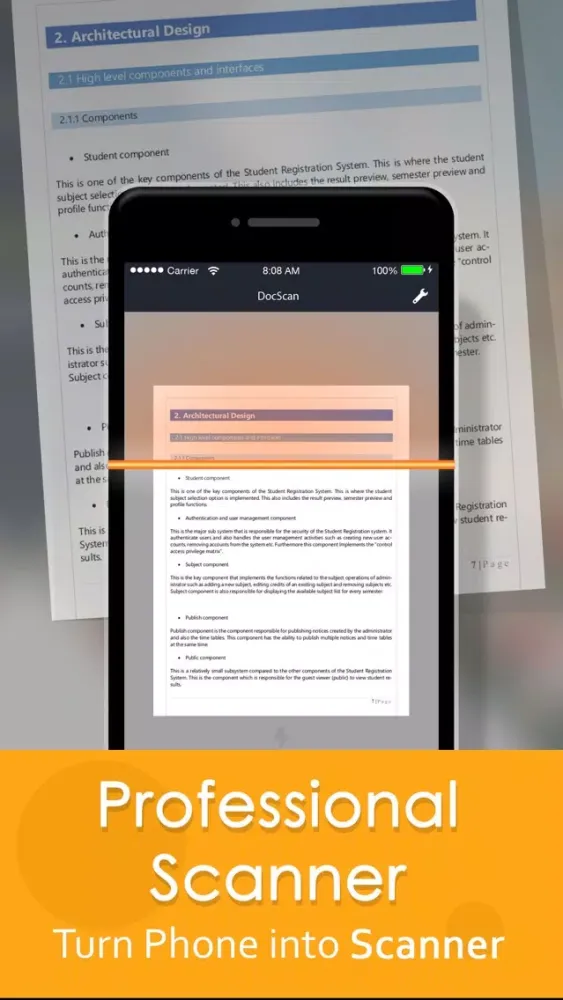 Tangkapan skrin Scan - PDF Scanner & OCR