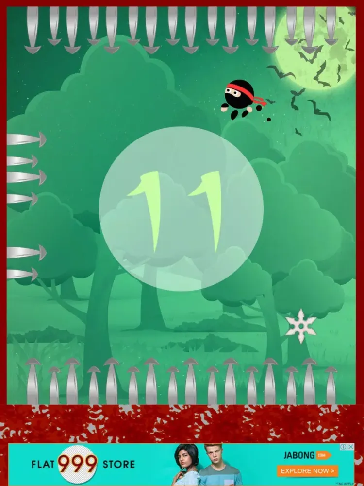 Flappy Ninja Rush iPad 应用截图