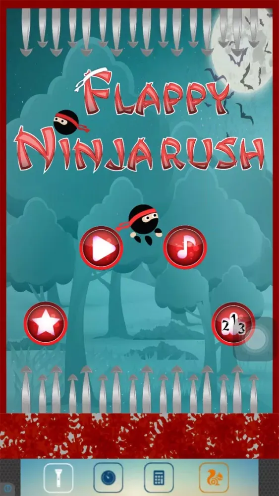 Flappy Ninja Rush应用截图