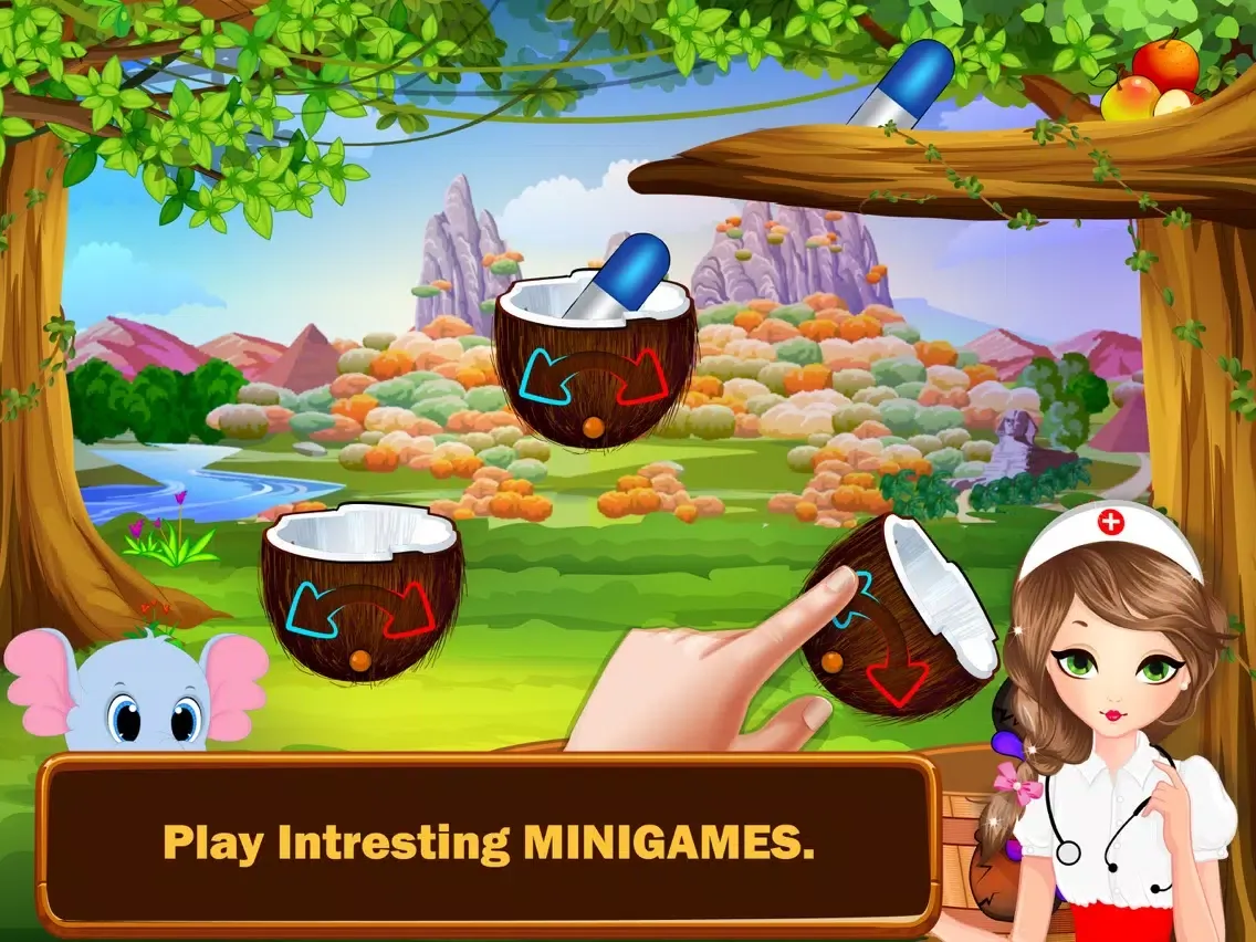 Forest Animal Hospital iPad  Screenshots