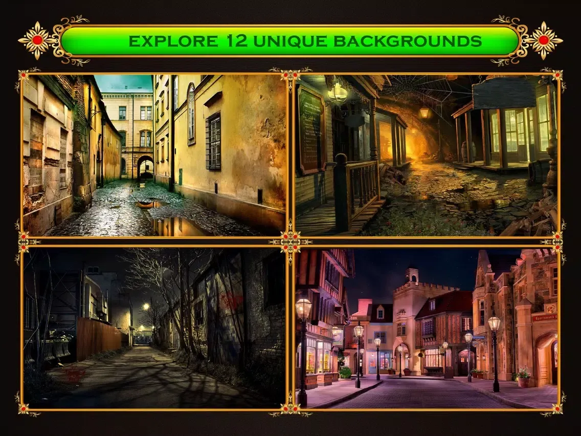 Tangkapan layar Mysterious City - Hidden Objects Fun iPad 