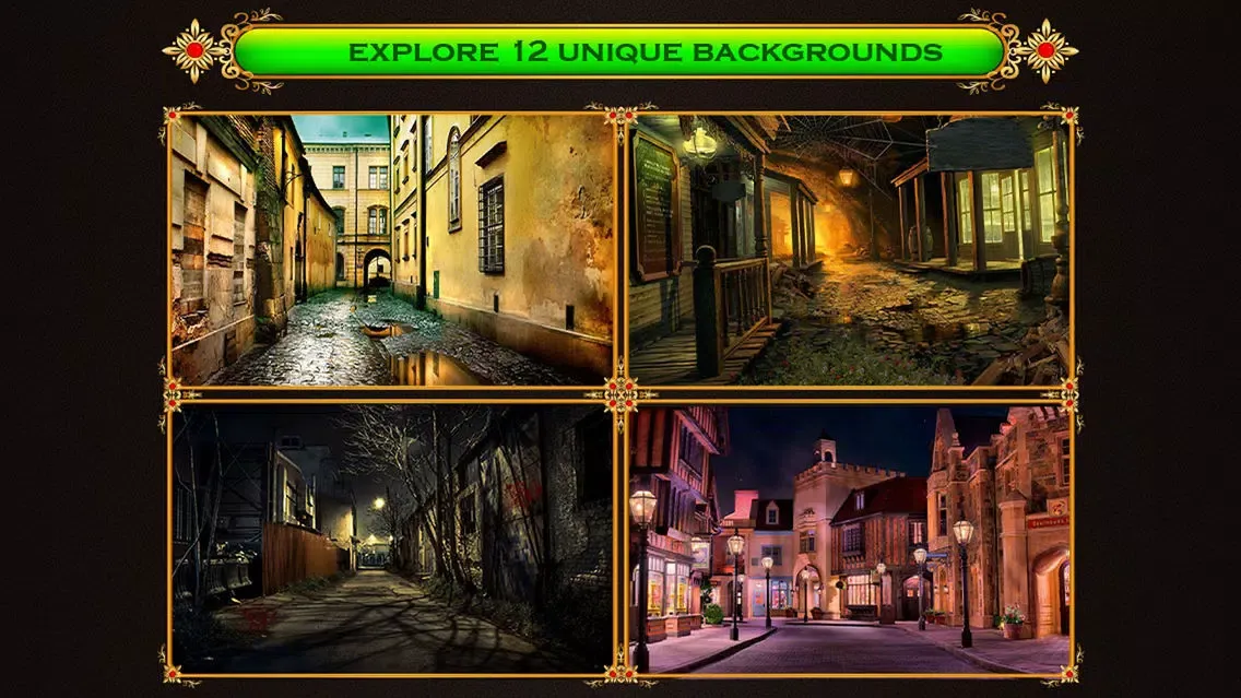 Tangkapan layar Mysterious City - Hidden Objects Fun