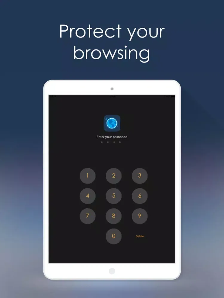 Night Mode - Browser iPad  Ekran Görüntüleri