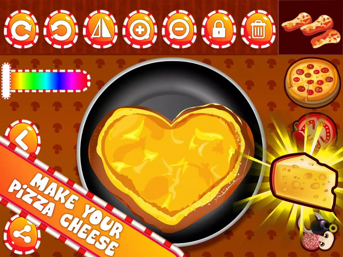 Tangkapan skrin Pizza Maker Fun iPad 