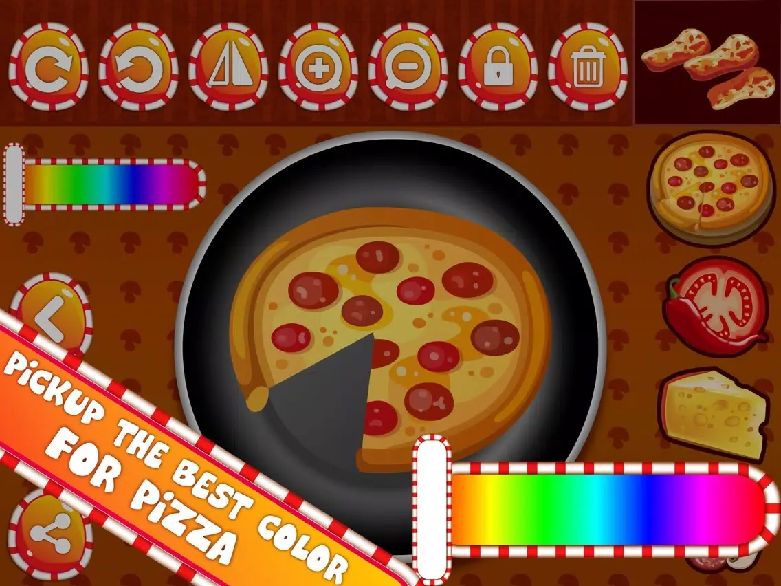 Tangkapan skrin Pizza Maker Fun iPad 