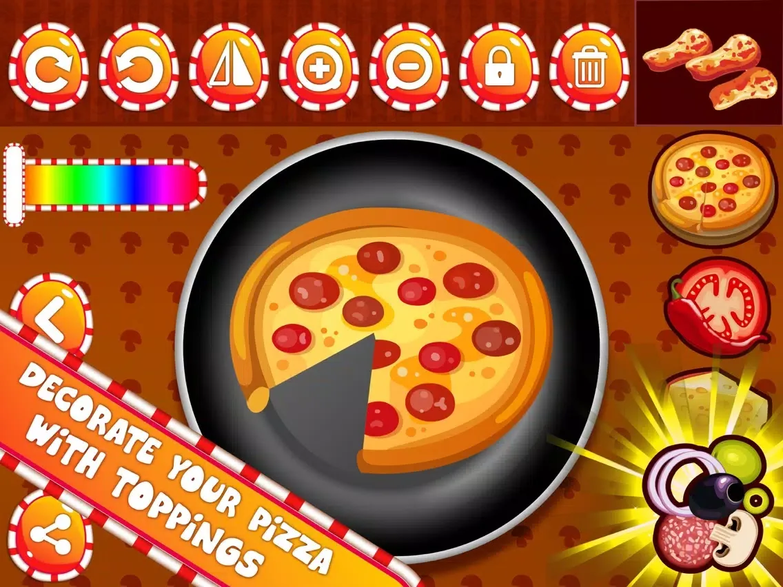 Tangkapan skrin Pizza Maker Fun iPad 