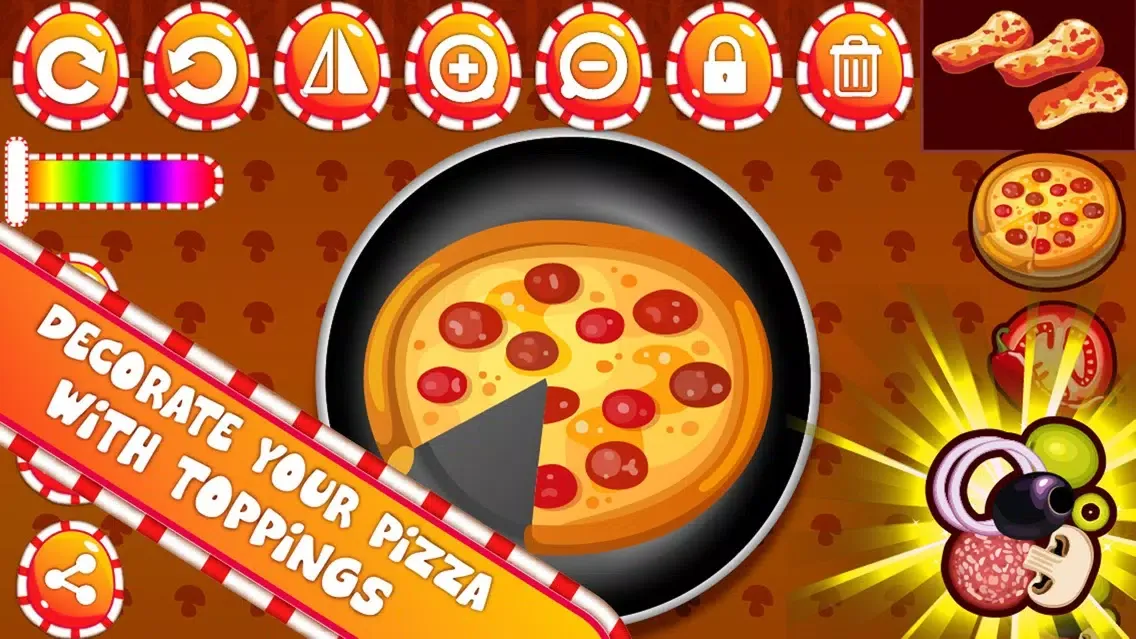 Tangkapan skrin Pizza Maker Fun