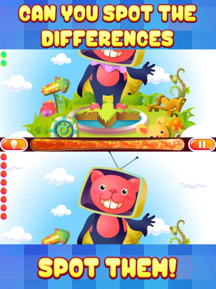 Spot it! Lovely Cartoon 1 iPad  سکرین شاٹس