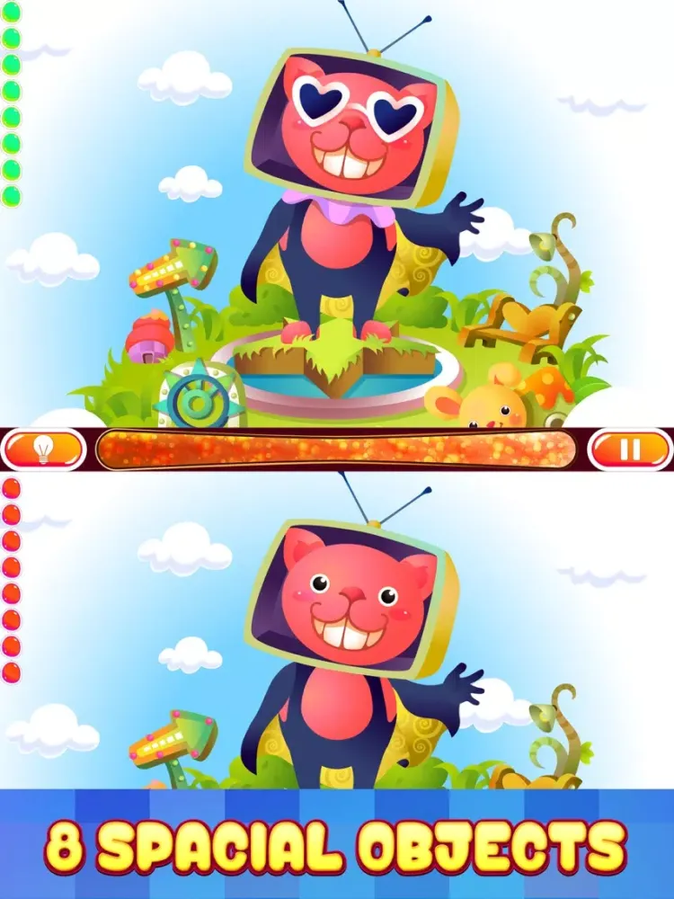 Spot it! Lovely Cartoon 1 iPad  سکرین شاٹس