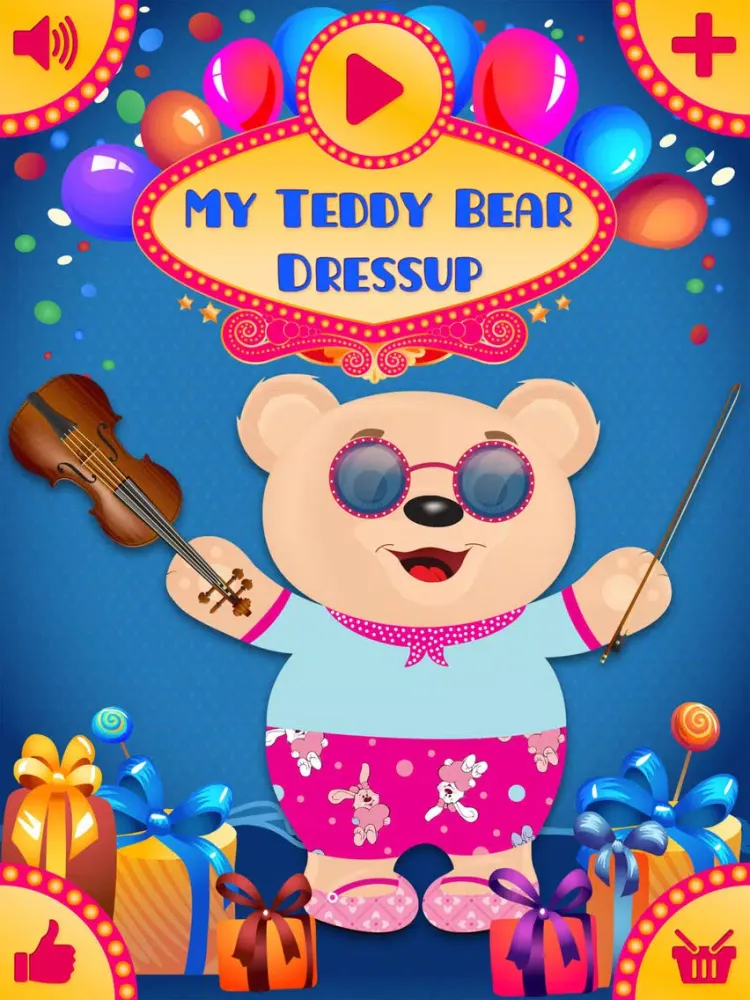 تصاویر My Teddy Bear Dress Up iPad 