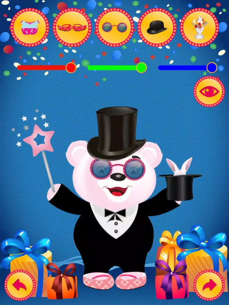 تصاویر My Teddy Bear Dress Up iPad 